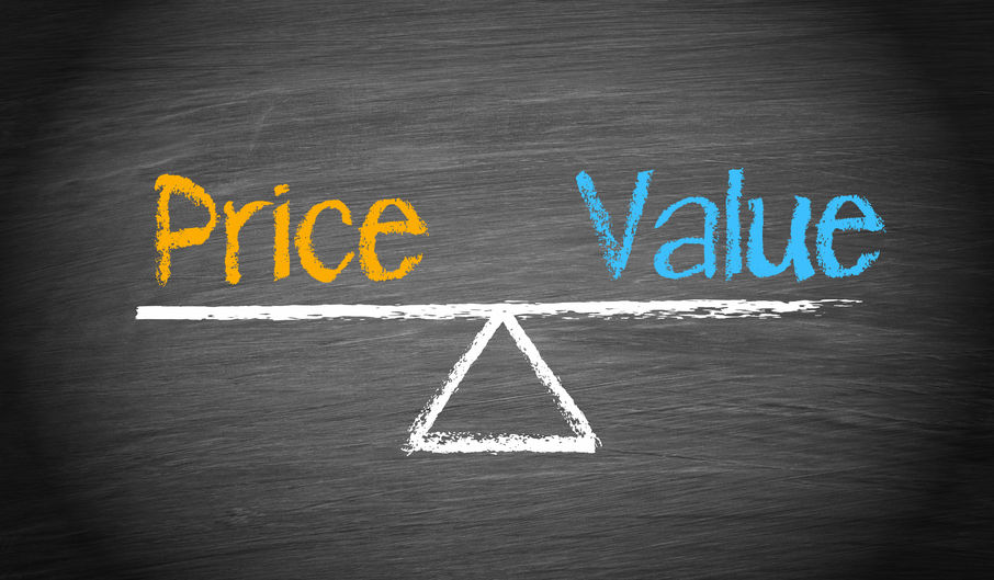 価格と価値の比較